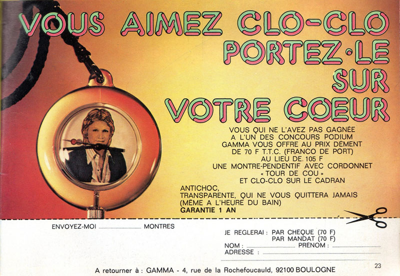 Le playboy du mois n°7: Claude François | LOST IN THE SEVENTIES
